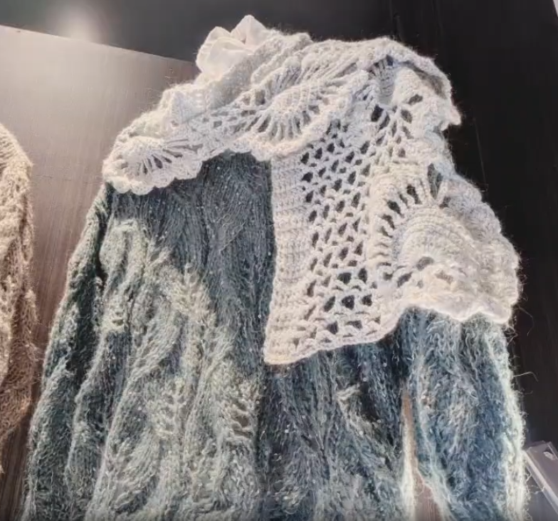 ☆手編みニット展、シャポー本八幡にて好評開催中！