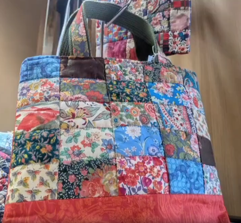 ヴィンテージパッチワーク小物