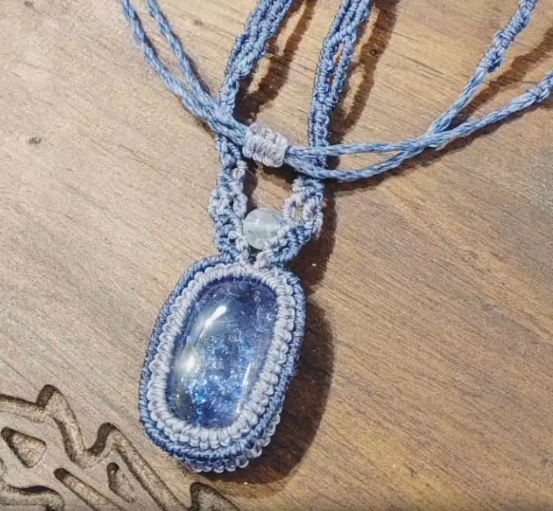 天然石マクラメアクセサリー
