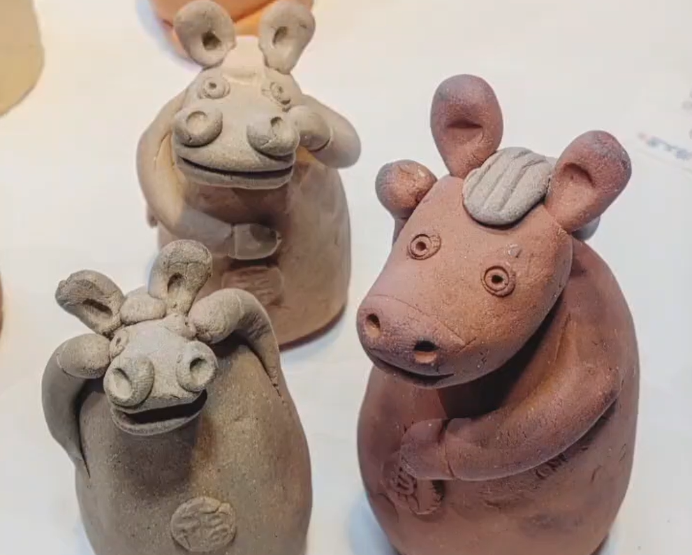 ☆縁起物の陶芸展、両国江戸NORENにて好評開催中！