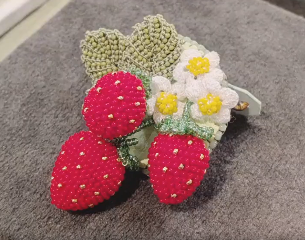 ☆ビーズ細工展、匠の箱2k540にて好評開催中！