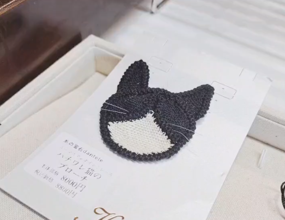 ☆ルーマニアンレースアクセサリー展、両国江戸NORENにて好評開催中！