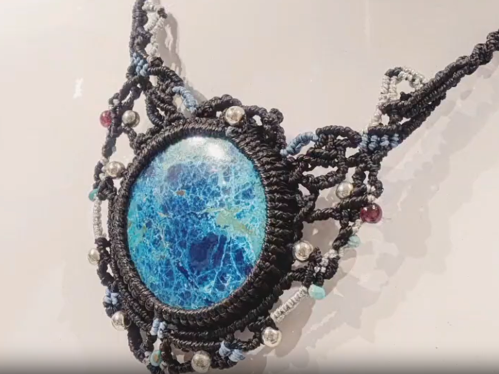 天然石マクラメアクセサリー展