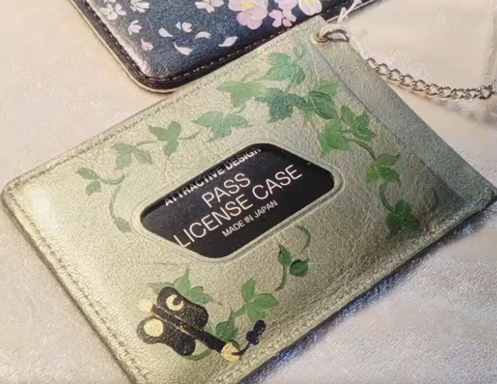 ☆花と動物の手描きと型染め展、両国江戸NORENにて好評開催中！