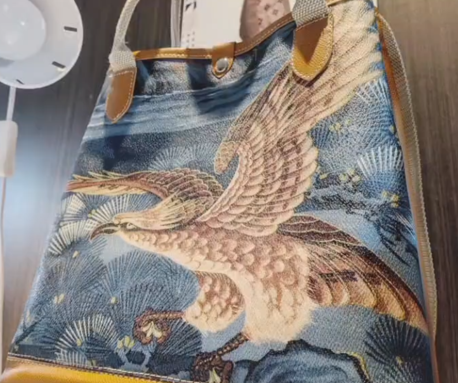 着物地バッグ&ブックカバー展