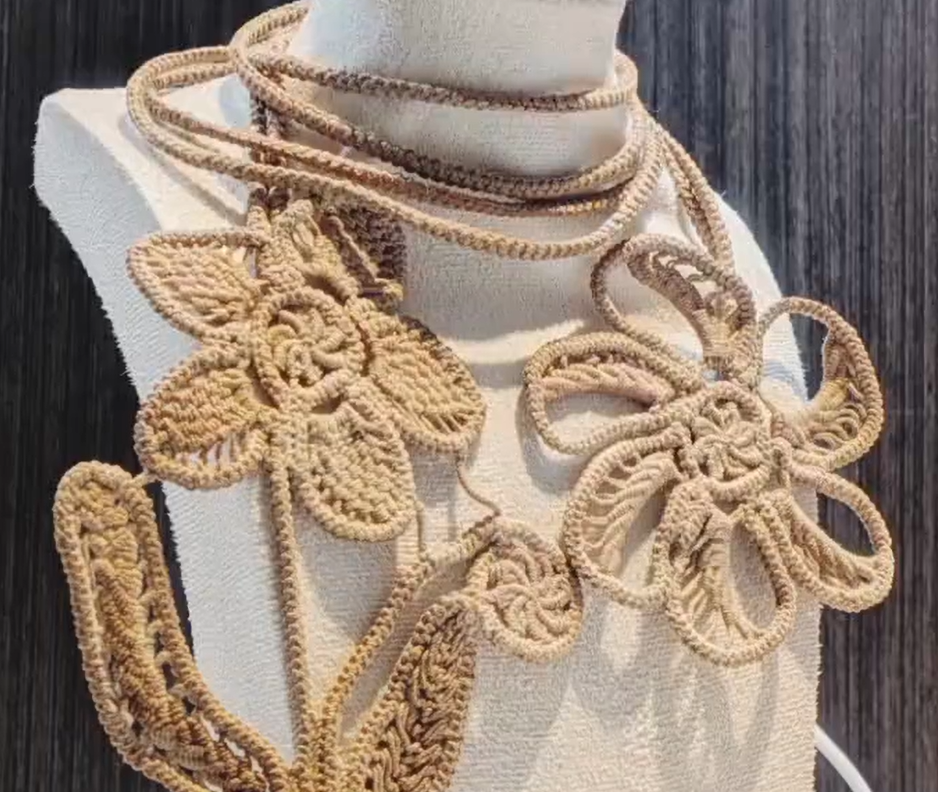 ルーマニアンレースアクセサリー展