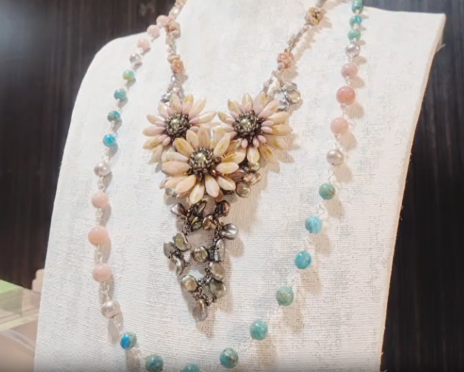 天然石ビーズアクセサリー展