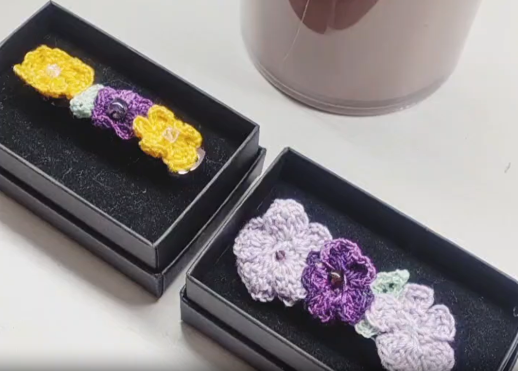 ☆ルーマニアンレースアクセサリー展、シャポー本八幡にて好評開催中！