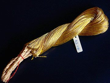 純金　金糸　八掛　【寺島保太良商店】商品写真