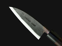 新品 盛高鍛治刃物 青砥スーパー 刺身包丁 210mm 紫檀柄 刺身包丁 210mm 青紙スーパーシリーズ/切れ味抜群【無料研ぎ直し