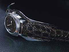 送料無料！EARNEST WATCH ”カヴァード”【クロコサイド／チョコ】 