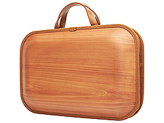 木のバッグ　モナッカ<br>monacca　bag-kaku