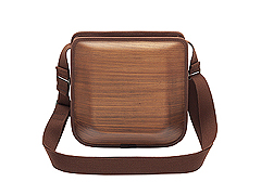 木のバッグ　モナッカ<br>monacca　postman