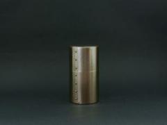 鎚起 (打物) 銅器　茶筒・鎚目（金色） 100g入用