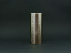 鎚起 (打物) 銅器　茶筒・鎚目（金色） 200g入用