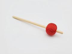 正絹巻き玉かんざし（No.008・ラメ入り・ヒノキの木軸）