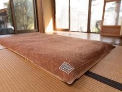【ポイント3倍！】柿渋染め寝具　掛・敷ふとんカバー(両面柿渋染)  綿100％ 150cm×210cm