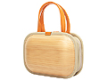 木のバッグ　monacca　bag-kaku-shou　プレーン (BKS-P)【エコアス馬路村】