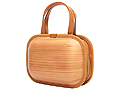 木のバッグ　monacca　bag-kaku-shou　タンニン(BKS-TME)【エコアス馬路村】