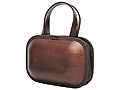 木のバッグ　monacca　bag-kaku-shou　ブラウン (BKS-BBE)【エコアス馬路村】