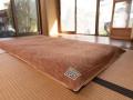 【ポイント3倍！】柿渋染め寝具　掛・敷ふとんカバー(両面柿渋染)  綿100％ 150cm×210cm