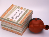 【販売休止中】無名異焼 急須：窯変　【玉堂窯元】パッケージ写真