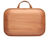 木のバッグ　monacca　bag-kaku　柿渋（タンニン）・モカ (BK-TME)【エコアス馬路村】パッケージ写真