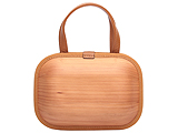 木のバッグ　monacca　bag-kaku-shou　タンニン(BKS-TME)【エコアス馬路村】パッケージ写真